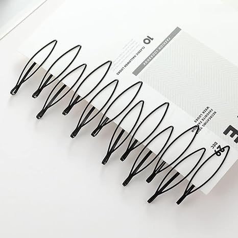 12Pcs Black Vintage Hair Pins Mini Bobby Pins Fashion BB Clip Invisible Bangs Clip Small Bobby Pins Hair Styling Pins for Women and Girls Beauty and Personal Care