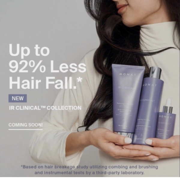 Monat IR Clinical Set Shampoo Conditioner and Serum NEW For Thinning Hair