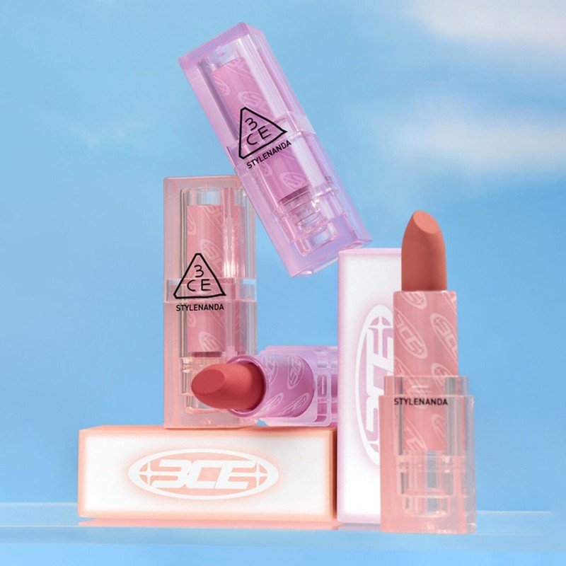 3CE Pure Pairing Soft Matte Lipstick 3.5g NEW 2colors K-Beauty