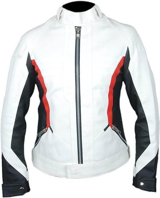 F&H Men's White Gaming Soldier Jacket