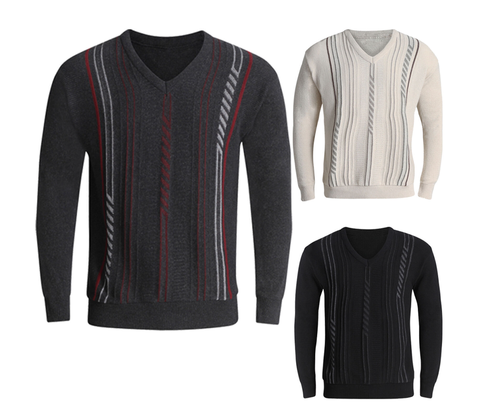 Mens F&F V Neck Jumper Soft Touch Relaxed Top Fine Knit Sweater Pullover New
