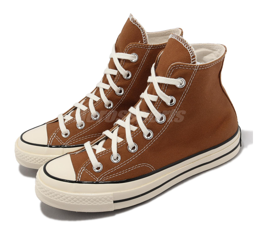 Converse Chuck 70 HI Brown White Men Unisex LifeStyle Casual Shoes A04588C