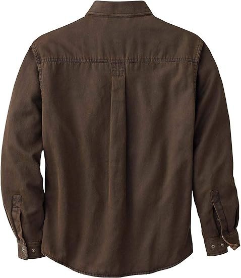 Legendary Whitetails Journeyman Shirt Jacket, Flannel Lined Shacket for Men, Water-Resistant Coat Rugged Fall Clothing