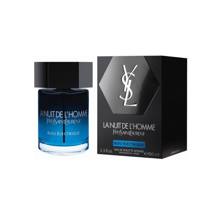 La Nuit de L'Homme Bleu Electrique Yves Saint Laurent 3.3oz/100ml EdT