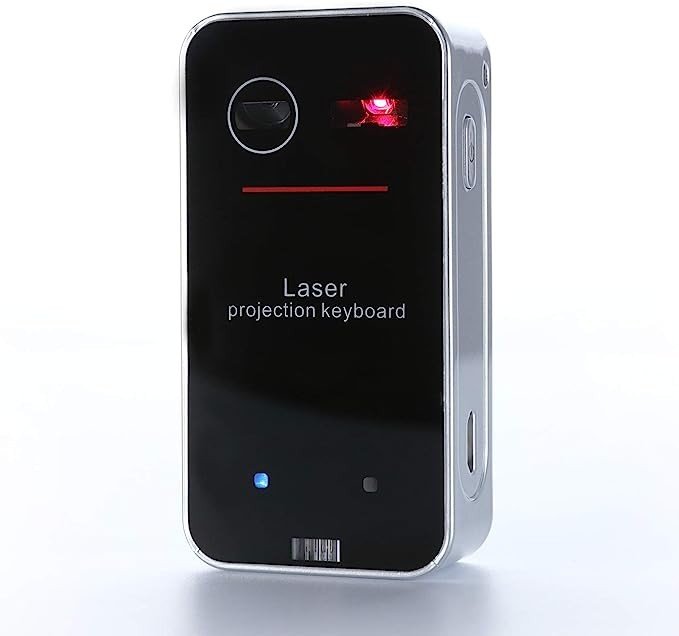 Laser Keyboard, Virtual Wireless Bluetooth Portable Projection Keyboard for Smart Phone PC Tablet Laptop
