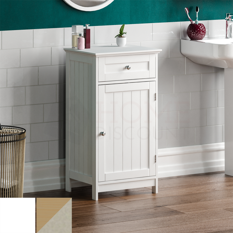 Bathroom 1 Drawer 1 Door Cabinet Bedroom Storage Dresser Cupboard Vanity Unit