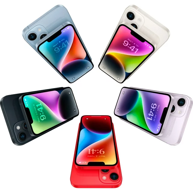 Restored Apple iPhone 14 Plus - Carrier Unlocked -512GB Starlight - MQ3T3LL/A (Refurbished)