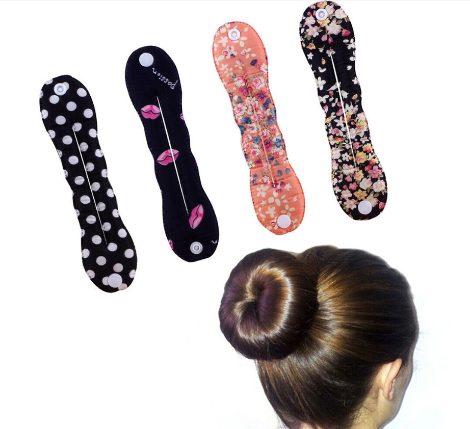 1x Fashion Women Sponge Hair Twist Styling Clip Hairpin Braid Magic Claw Tool ♢