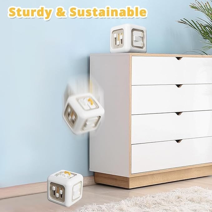 SOCBTNSO Busy Cube Toys for 1 Year Old Boy, Montessori Toys for 1+ Year Old, Travel Toys for Toddlers 1-3, Learning Fine Motor Skills| Birthday Gifts for Ages 0-2