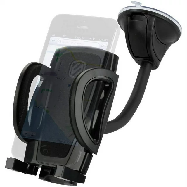 Scosche IHW10-SP1 4-in-1 Stick Grip Suction Cup Vent/Dash/Windshield Mount Kit Black