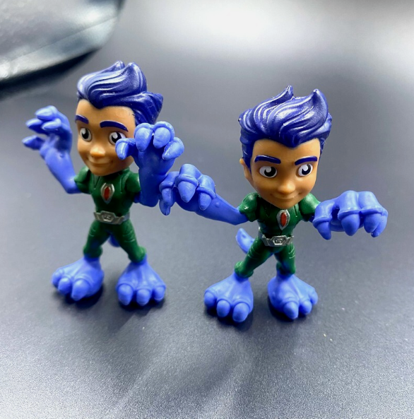 2pcs Marvel Spiedy & His Amazing Friends Reptil Heroes Figures 2.5inch Toys Rare